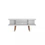 Utopia 53.14" Medium Density Fibreboard 4-Shelf TV Stand