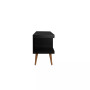 Utopia 53.14" Medium Density Fibreboard 4-Shelf TV Stand
