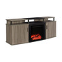 Delmar Electric Fireplace Tv Console For Tvs Up To 70 Inches