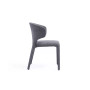 Conrad 4-Piece Woven Tweed Upholstered Dining Chair Set