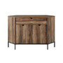Mesh Door Corner TV Console