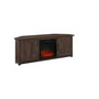 Camden 58" Corner TV Stand with Fireplace