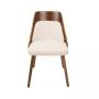 Anabelle Mid-Century Modern Dining Accent Chair