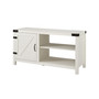 Asymmetrical Barn Door Farmhouse TV Stand