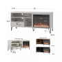 Maxwell Fireplace Tv Stand For Tvs Up To 65"