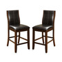 Egnew Dark Oak Pub Chair (Set of 2)