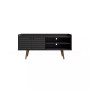 Bogart 53.54" Medium Density Fiberboard 3-Shelf Television Stand