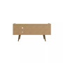 Bogart 53.54" Medium Density Fiberboard 3-Shelf Television Stand