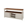 Savannah TV Cabinet, with Natural Wood Top