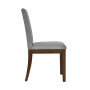 Everly 19.5" 2 Piece Upholstered Channel-back Dining Chair