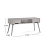 Frieda Mid Century Modern Fiberboard Entertainment Center