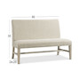 Parker Upholstered Dining Bench, Created for Macy's