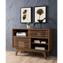 Render Display Stand in Walnut