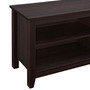 58" Wood Media TV Stand Console with Mount