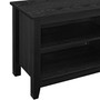 58" Wood Media TV Stand Console with Mount