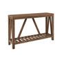 52" A-Frame Rustic Entry Console Table - Rustic Oak