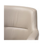 Martine Greyish Beige Faux Leather Dining Chair
