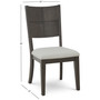 Matrix Upholstered Side Chair, Created for Macy's