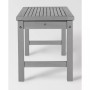 Acacia Wood Patio Dining Bench