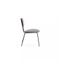Jardin 4-Piece Upholstered Metal Dining Chair