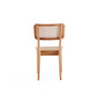 Giverny 4-Piece Ash Wood and Natural Cane Versatile Dining Chair