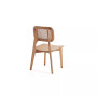 Versailles 4-Piece Square Ash Wood and Natural Cane Dining Chair