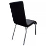 Bailee Modern Faux Leather Side Chairs, Set of 4