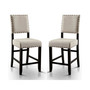Langly Upholstered Pub Chair (Set of 2)