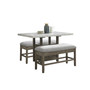 Grayson Dining 3-Pc Set ( Table + 2 Benches)