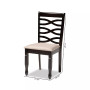 Lanier Modern and Contemporary Fabric Upholstered 2 Piece Dining Chair Set