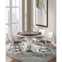 Wappinger 5 Piece Counter Height Game Set (Convertible Table and 4 stools)