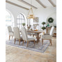 Rachael Ray Monteverdi 2 7-Pc. Dining Set (Table, 4 Upholstered Side Chairs & 2 Upholstered Arm Chairs)