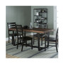 5-Piece Farmhouse Dining Set