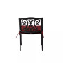 Set of 2 Dining Chairs with Cushions