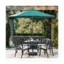 Set of 2 Dining Chairs with Cushions