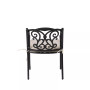 Set of 2 Dining Chairs with Cushions