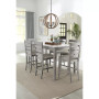 Max Meadows Laminate Counter Height Dining 7-Pc Set (Rectangular Table + 6 Chairs)