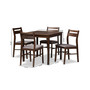 Lovy 5 Piece Dining Set