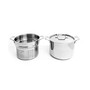 Professional 18/10 Stainless Steel Tri-Ply 9.5" Steamer Insert