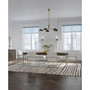 Drew & Jonathan Boulevard 7-Pc Dining Set (Rectangular Table + 4 Side Chairs + 2 Arm Chairs)