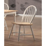 Arial Windsor Dining Side Chairs Natural (Set of 4)