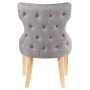Allia Tufted Wingback Side Chair 2 Piece Set