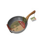 Wood and Stone Style 12.5" Fry Pan