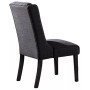 Newport Upholstered Side Chairs with Tufted Back, Set of 2
