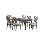Linett 7-Pc Dining (Rectangular Table + 6 Side Chairs)