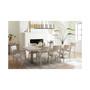 Solaria 9pc Dining Set (Rectangular Table, 6 Side Chairs, & 2 Arm Chairs)