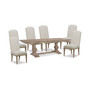 Rachael Ray Monteverdi 2 7-Pc. Dining Set (Table & 6 Upholstered Side Chairs)