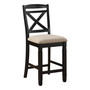 Carlow 5pc Dining Set (Counter Height Rectangular Table & 4 Side Chairs)