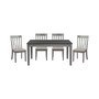 Forte 5pc Dining Set (Rectangular Table & 4 Side Chairs)