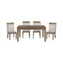 Forte 5pc Dining Set (Rectangular Table & 4 Side Chairs)